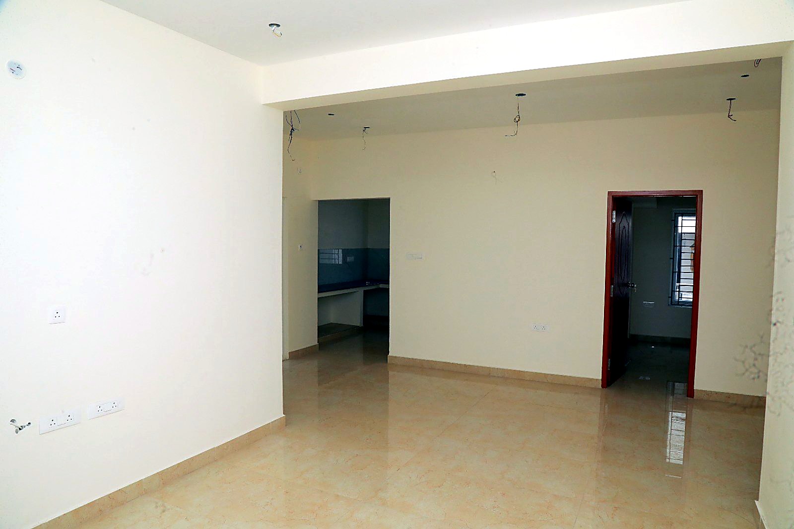 Living space with balcony access